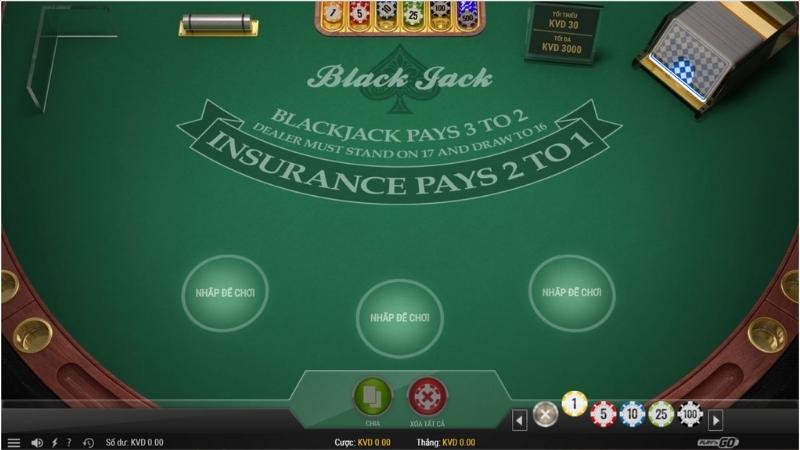 Đoán bài Blackjack tại nhà cái Five88
